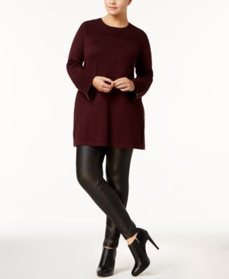 Sweater Tunic Plus Size Dresses for Women